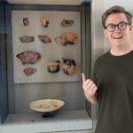 Edward Armstrong Acropolis Museum pottery shards